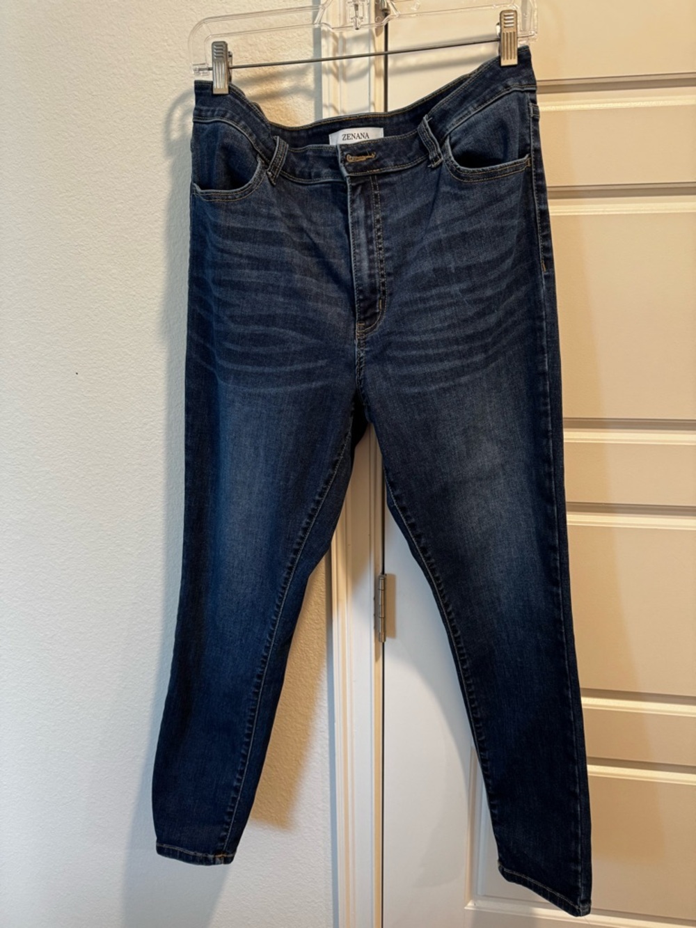 ZENNANA Dark Wash High-Rise Jeans